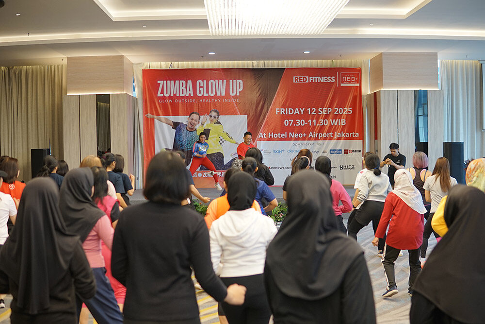 Zumba Glow Up! Rayakan Hari Olahraga Nasional dengan Energi Positif di Jakarta