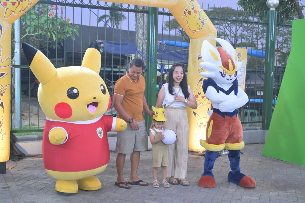 Pokémon hadir di Stadion Gelora Delta Sidoarjo bawa Pikachu, kids carnival, dan dukung sepak bola anak-anak Surabaya. (Foto: dok. Pokémon)