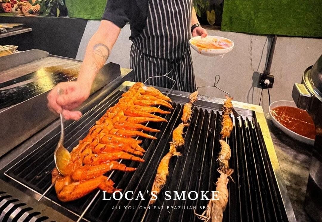 LOCA'S SMOKE: Sensasi All You Can Eat Brazilian BBQ Setiap Jumat di ROOMS INC D'Botanica Bandung