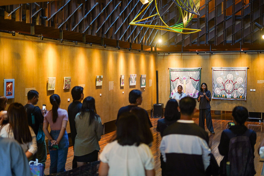 Voyage of Becoming, Pameran Solo Sakde Oka yang Menyulam Jiwa dan Semesta di ARTOTEL Sanur – Bali