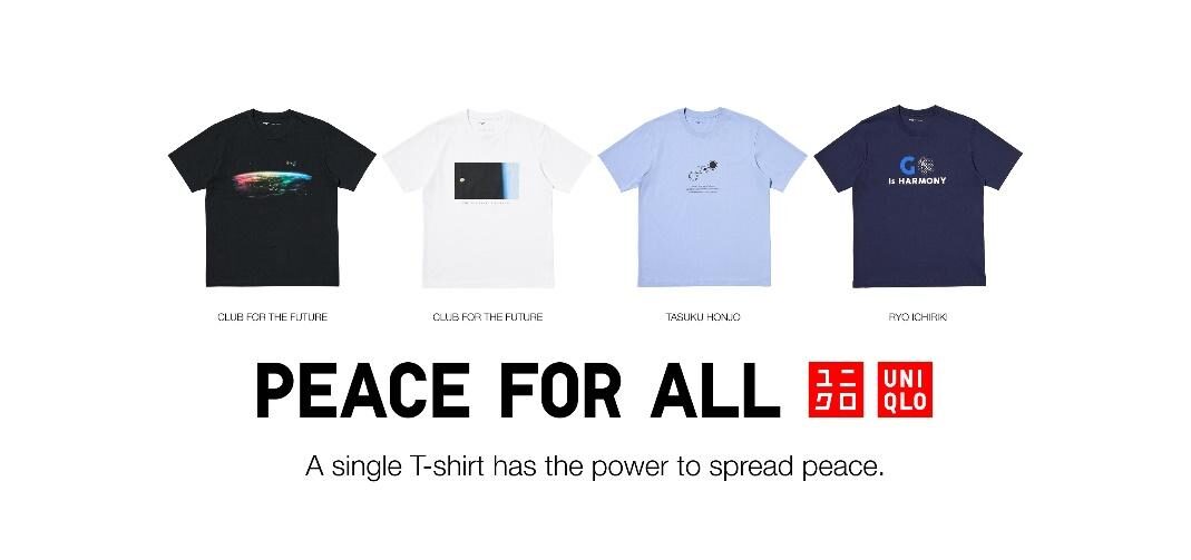 Uniqlo "Peace For All" Rilis 4 Desain T-Shirt Baru: Saat Fashion Bicara Perdamaian