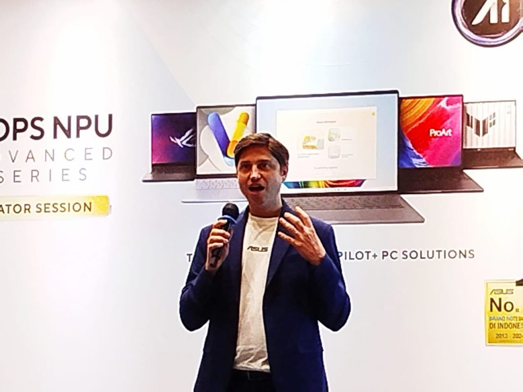 Sascha Krohn, Director of Technical Marketing, ASUS Global. (Foto: Urbanvibes/R Indriani)