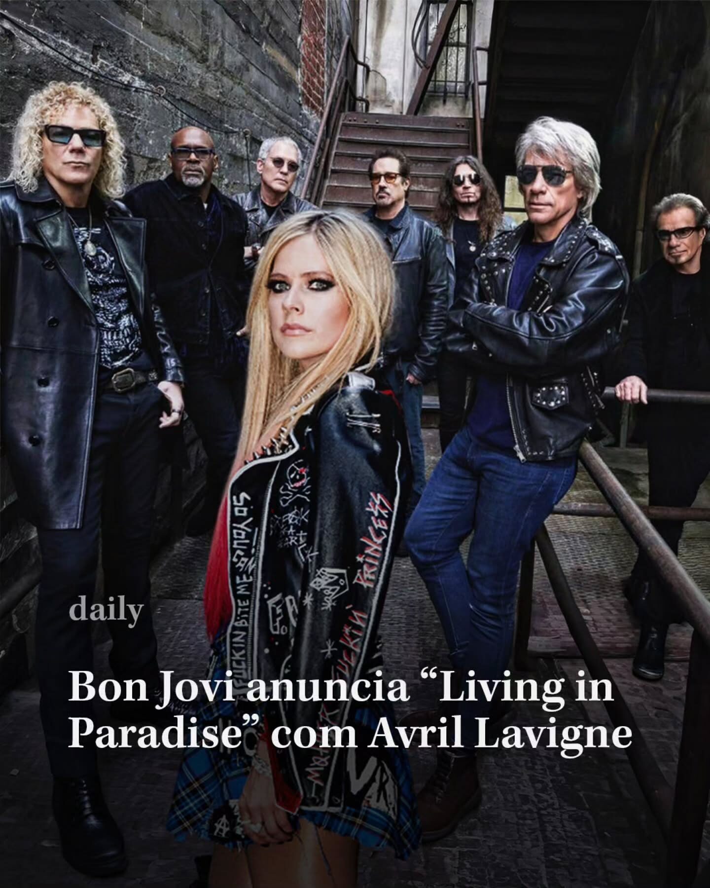 Rock Meets Pop Punk: Kolaborasi Bon Jovi dan Avril Lavigne Siap Guncang Dunia Musik