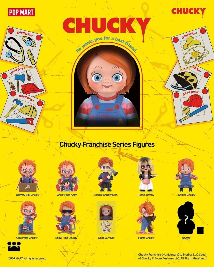 Pop Mart Chucky blind box - sumber foto Popmart