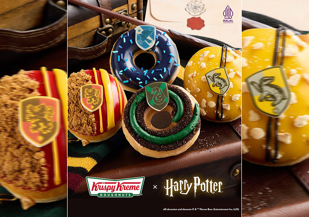 Krispy Kreme Hadirkan Donat Hogwarts, Dari Gryffindor hingga Slytherin