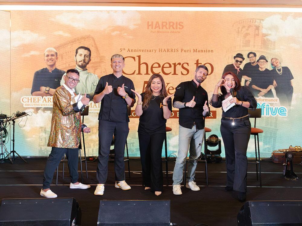 Harris Puri Mansion Jakarta Rayakan 5 Tahun Kebersamaan dengan Nuansa Italia dan Nostalgia