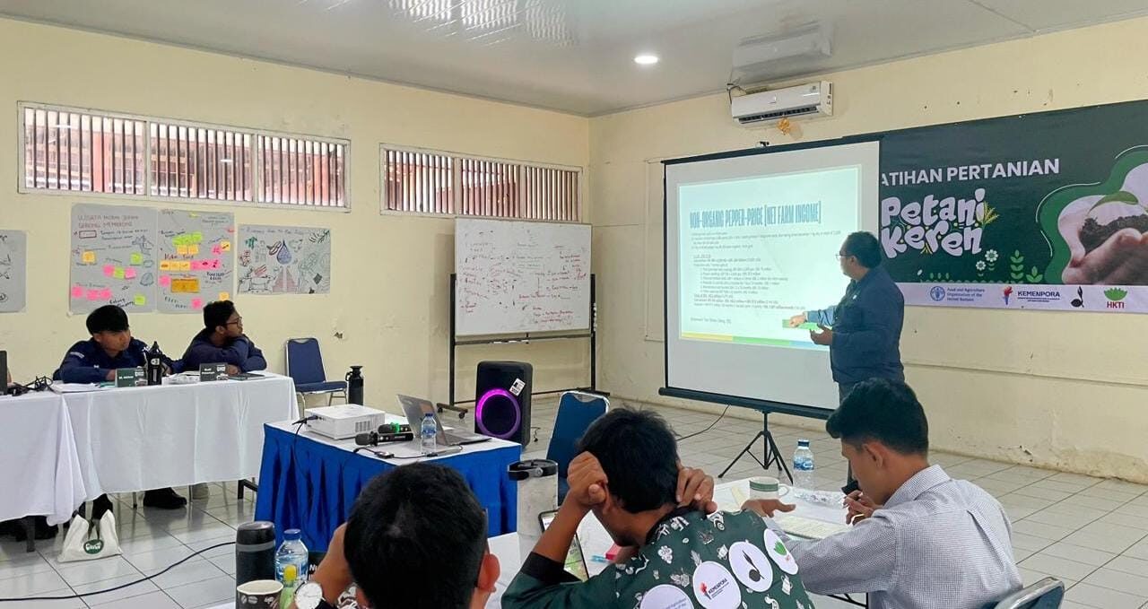 Program Petani Keren FAO Digagas, GEF SGP Indonesia Berbagi dengan Puluhan 'Bibit Muda'