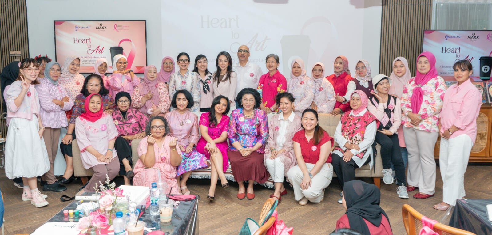 "Art Healing Session" dari Maxx Coffee dan YKPI: Saat Seni Jadi Ruang Pemulihan untuk Pejuang Kanker Payudara