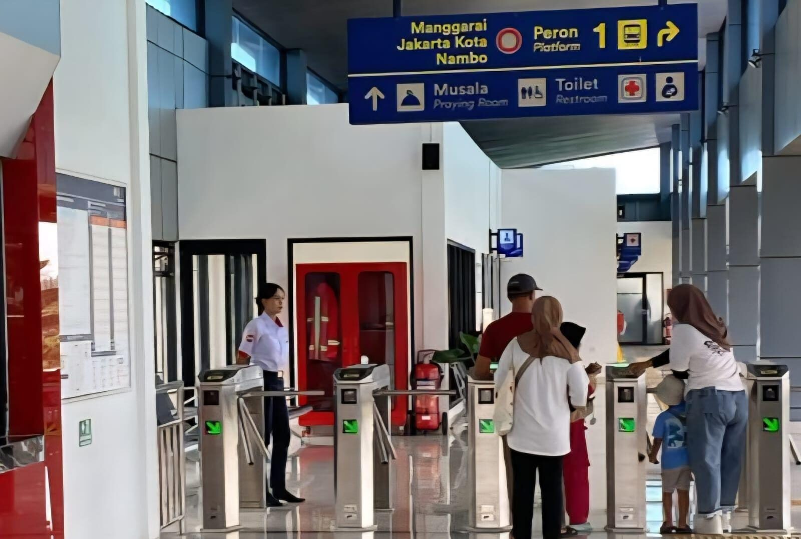 Setahun Beroperasi, Lintas Nambo Kian Ramai Volume Pengguna Commuter Line di Pondok Rajeg Naik 50 Persen
