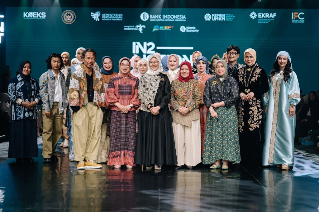 Peragaan modest fashion hari ketiga di IN2MOTIONFEST 2025. (Foto: Dok. IN2MOTIONFEST 2025)