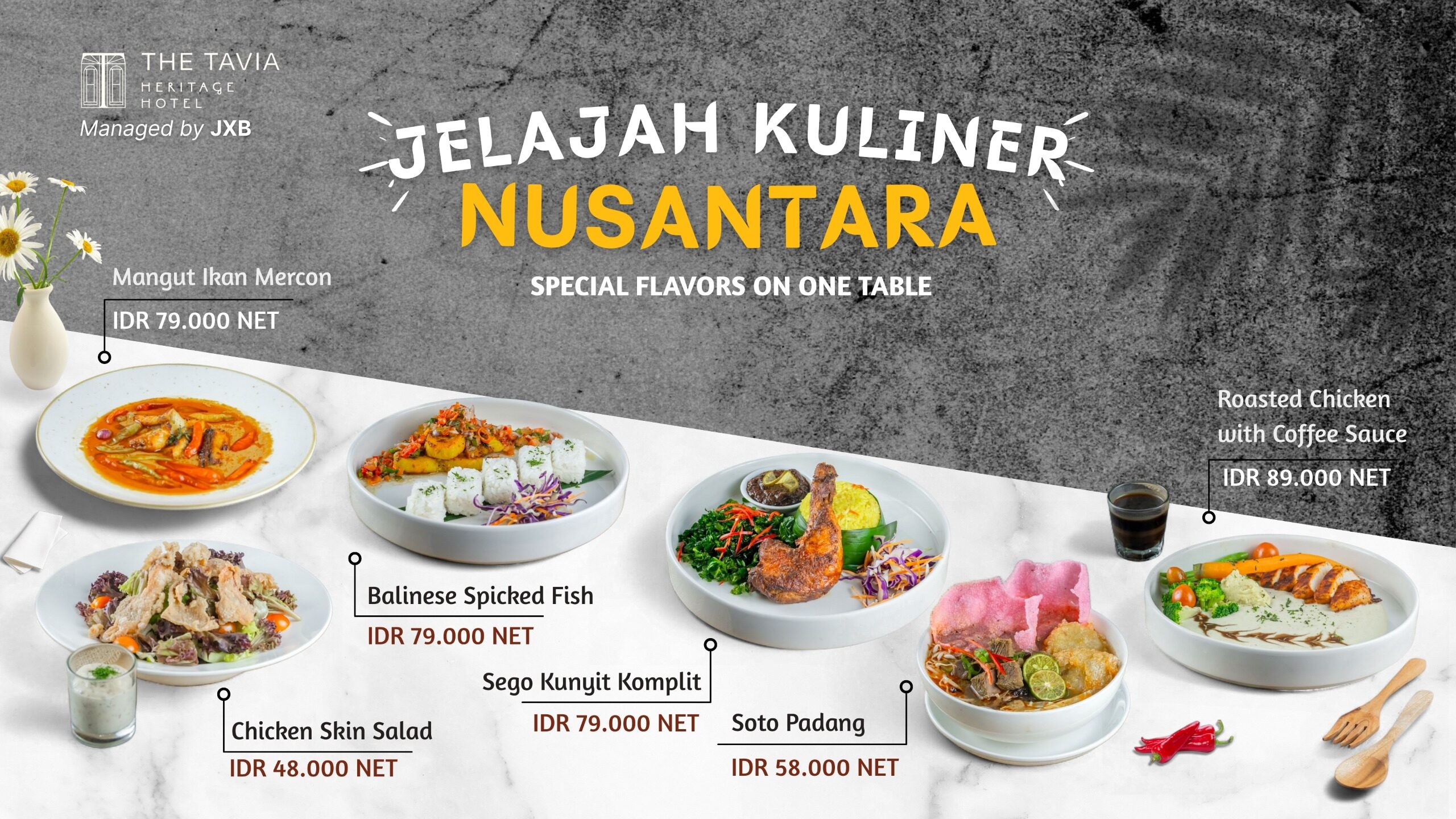 Jelajah Rasa Nusantara di Hotel Bintang 4 Kawasan Cempaka Putih