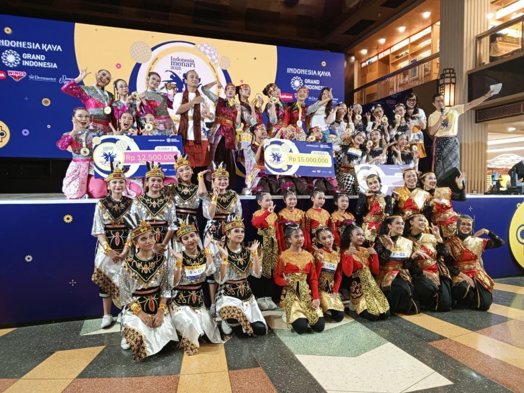 Indonesia Menari 2025 di Grand Indonesia, Jakarta, Minggu (12/10/2025). (Foto: Urbanvibes/Angger Febrianto)