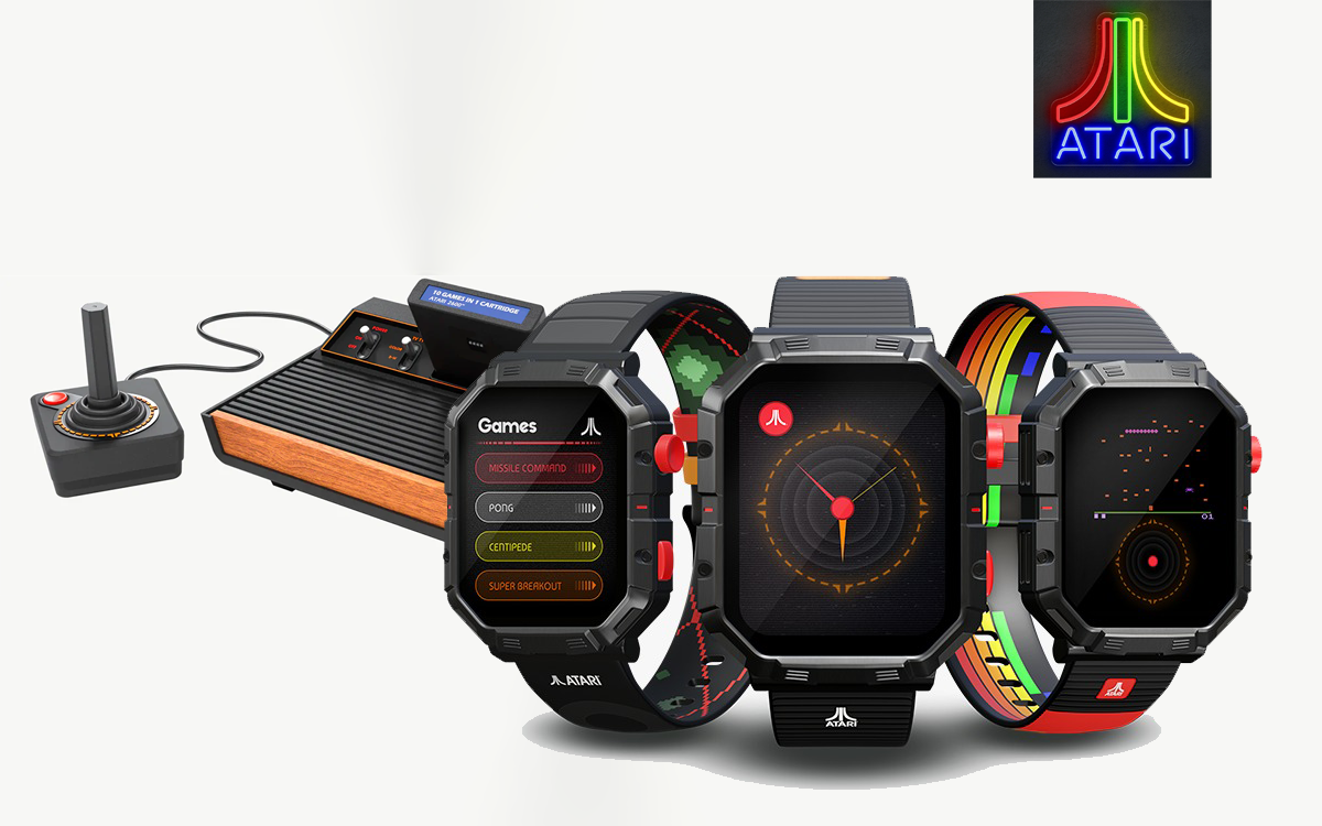 Atari 2600 My Play Watch: Nostalgia Retro Gaming di Pergelangan Tangan