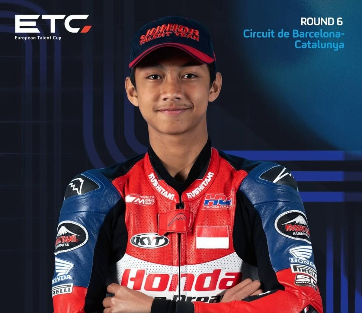 Muhammad Kiandra Ramadhipa, Pembalap 14 Tahun yang Jadi Juara di European Talent Cup