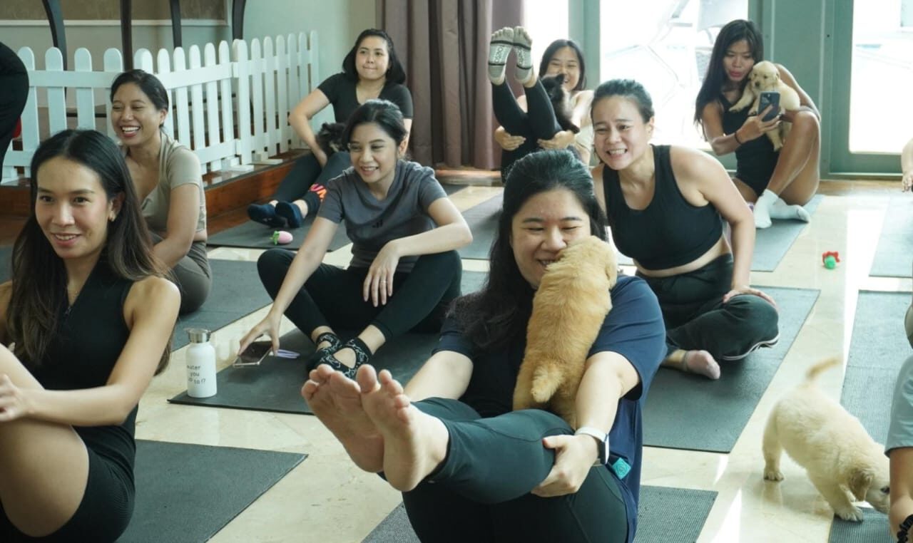 Ascott Jakarta Rayakan Gaya Hidup Sehat Lewat Yoga Seru Bersama Anabul