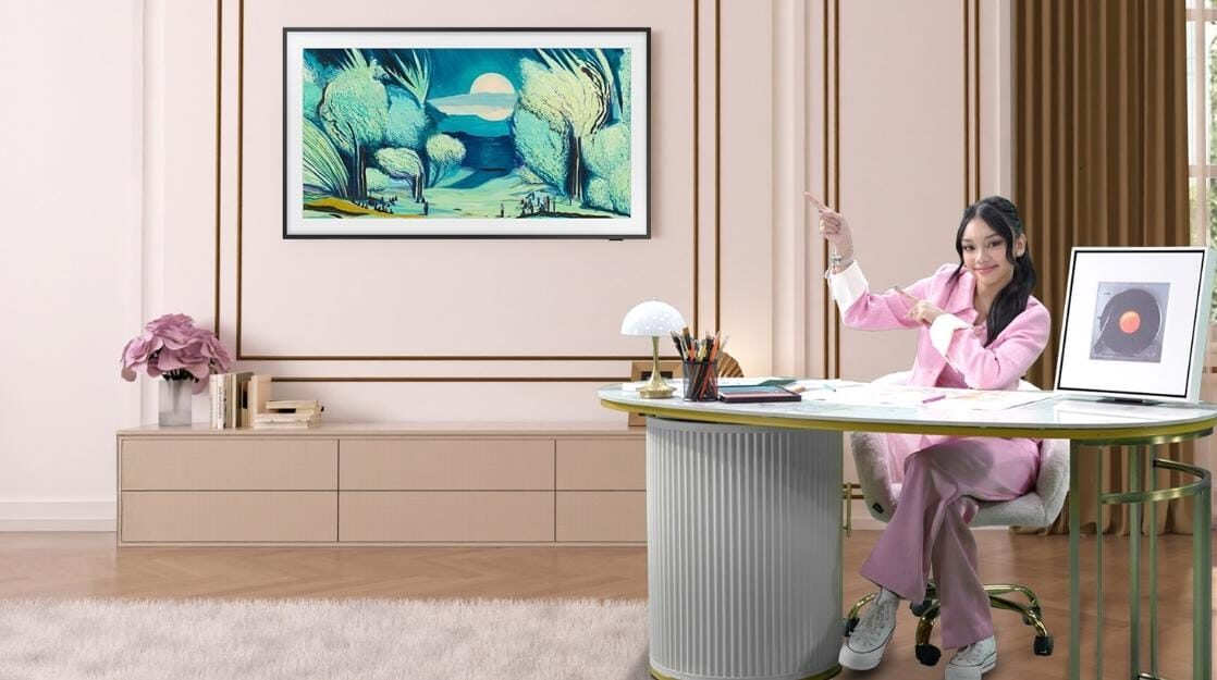 Naura Ayu Jatuh Hati pada The Frame & Music Frame: Duo Estetik yang Inspiratif!
