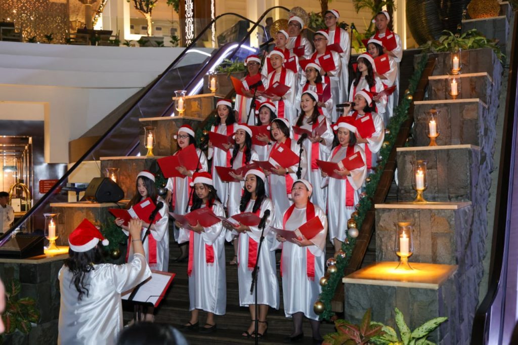 Choir di Gran Meliá Jakarta - sumber foto Gran melia