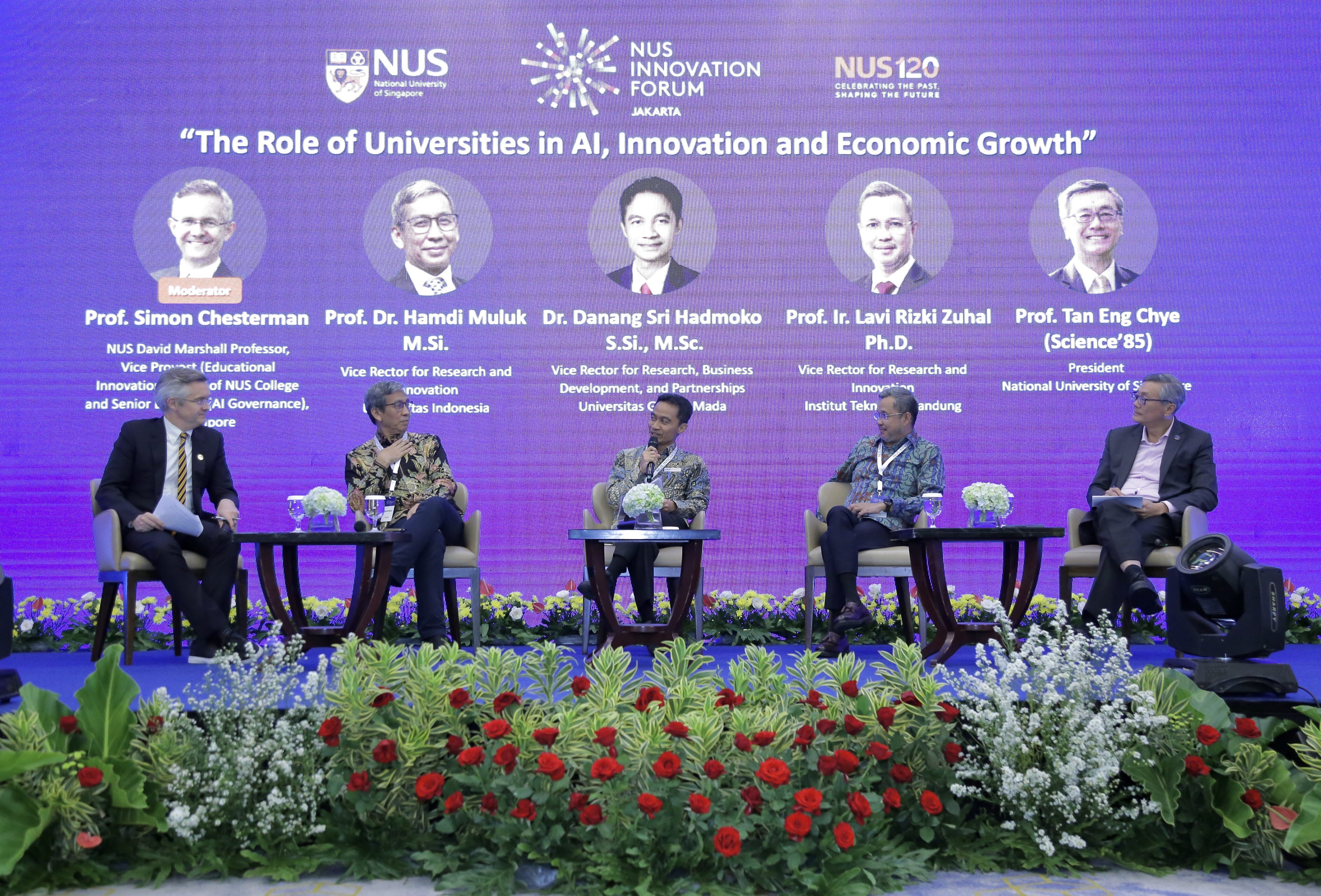 NUS Innovation Forum Jakarta: Saat Inovasi dan AI Satukan Dua Negara