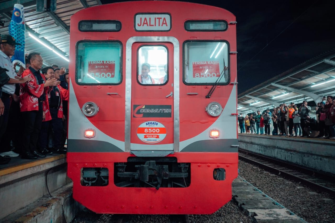 Arigatou JALITA!' Last Run KRL Tokyu Seri 8500 Disambut Antusias, Lebih 20 Ribu Warga Kunjungi Mini Museum JALITA