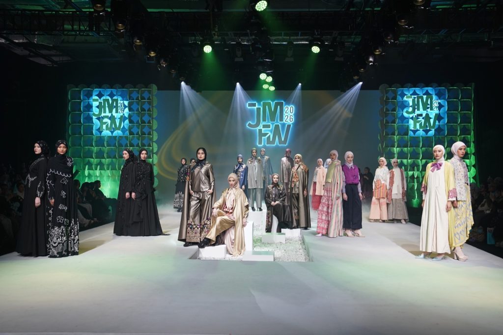 Penutupan gelaran Jakarta Muslim Fashion Week (JMFW) 2026 di Kartika Expo Center, Balai Kartini, Jakarta, Minggu (9/11/2025). (Foto: Dok. JMFW)