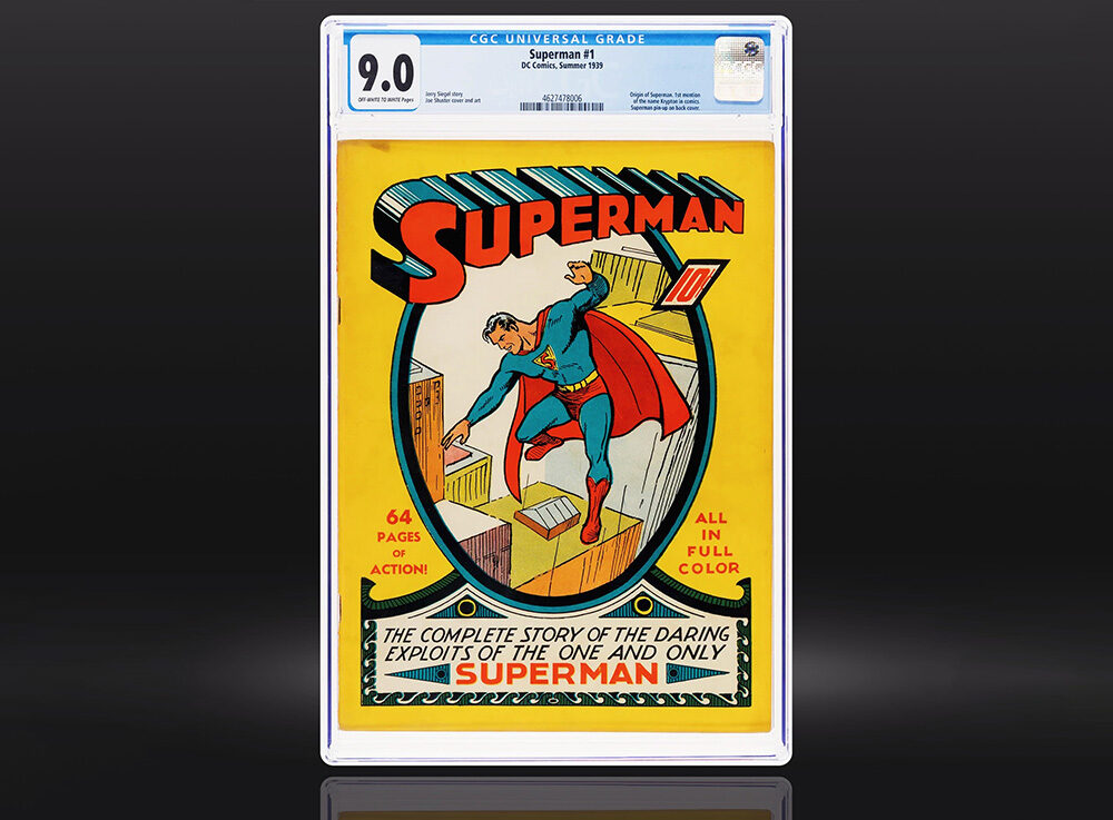 Temuan Tak Terduga! Tiga Bersaudara di California Temukan Komik Superman #1 di Loteng, Terjual Rp148 Miliar!