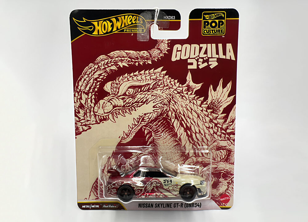 "Monster of JDM" Hot Wheels Godzilla Rilis 2026, Nissan Skyline GT-R (BNR34) Tampil Gahar!