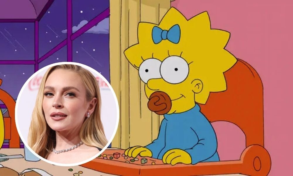 Lindsay Lohan Resmi Debut di The Simpsons, Suarakan Maggie Simpson yang Kini Dewasa