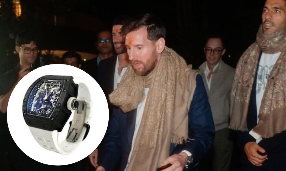 Jam Tangan Richard Mille Rp18 Miliar untuk Messi, dari Ruang Privat hingga Hiruk Pikuk Fans di India