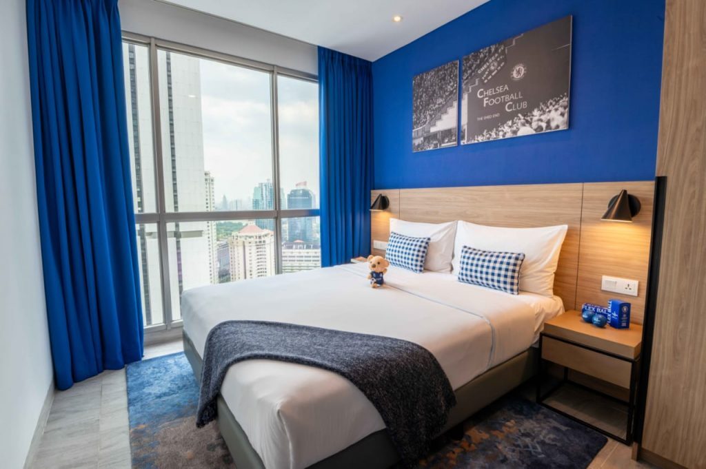 Suite yang diresmikan Gary Cahill - sumber foto Ascott