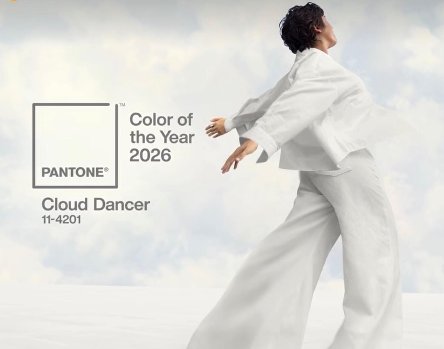 Pantone Cloud Dancer 2026: Putih Megah yang Jadi Bisikan Ketenangan di Dunia yang Semakin Berisik
