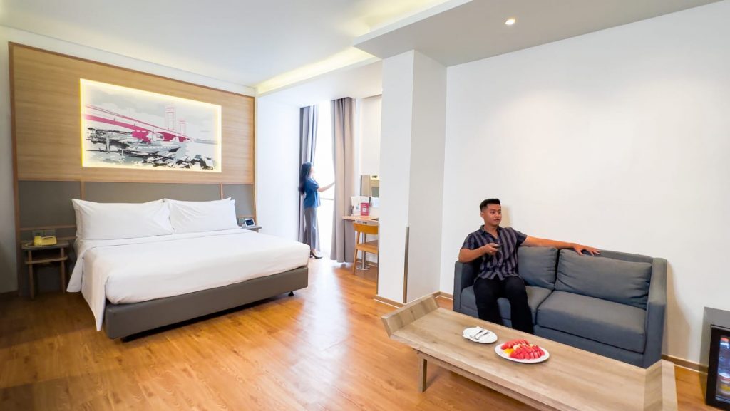 Kamar fave+ hotel Palembang - sumber foto Archipelago