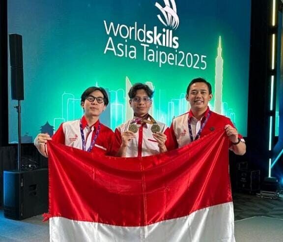 Rash Asyari Juara WorldSkills Asia 2025, Indonesia Ukir Prestasi Besar di Taipei