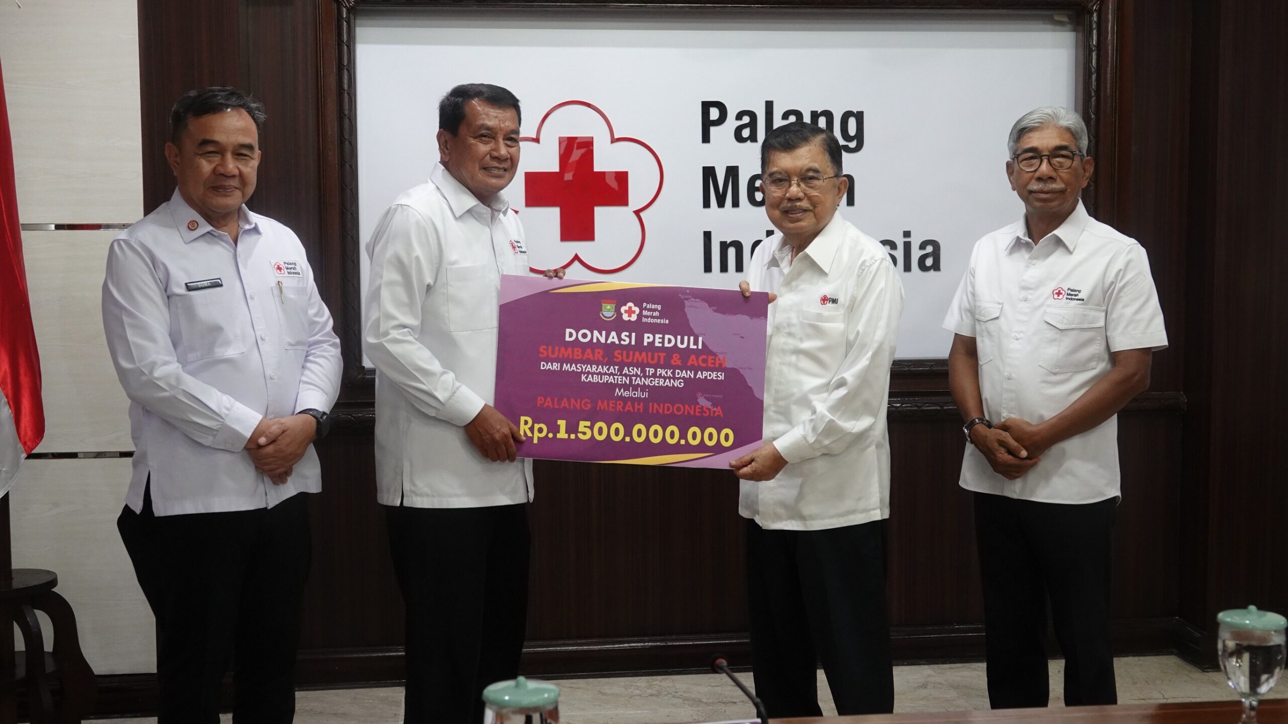 Rp1,5 Miliar dari Tangerang! Gerakan Kemanusiaan yang Menguatkan PMI di Tengah Krisis