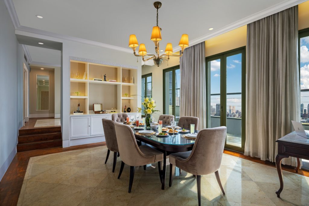 ruang tamu di Ascott Jakarta - sumber foto Ascott Jakarta