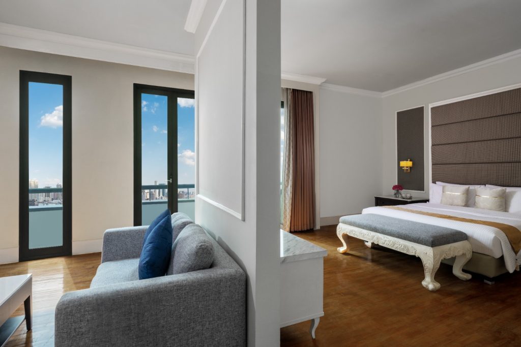 kamar tidur di Ascott Jakarta - sumber foto Ascott Jakarta