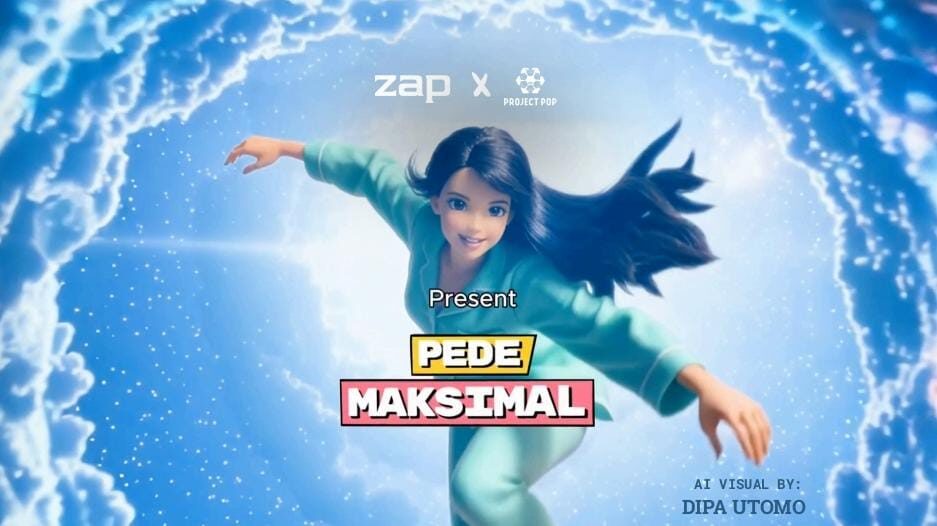 Ketika AI, Musik, dan Beauty Bertemu: Cerita di Balik "Pede Maksimal" dari ZAP dan Project Pop