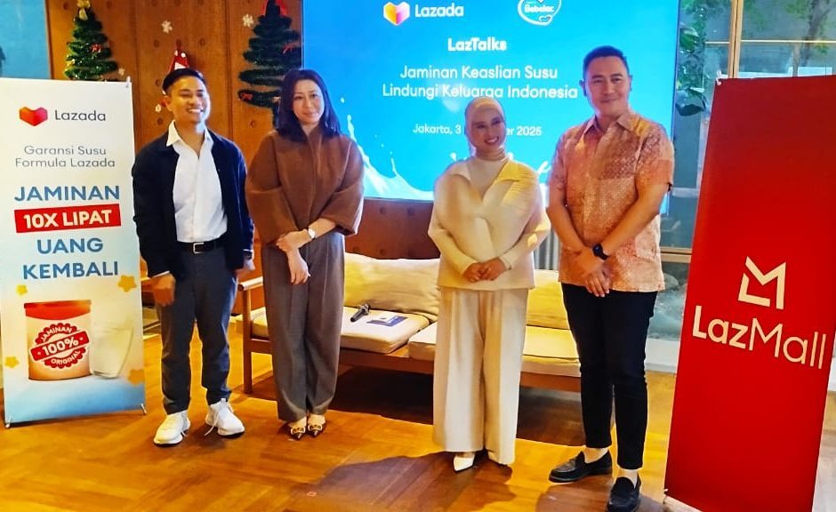 Media Briefing – Lazada Hadirkan Program Garansi Susu Formula untuk Generasi Masa Depan demi Wujudkan Indonesia Emas 2045 di Jakarta, Rabu (3/12/2025). (Foto: Urbanvibes/R Indriani)