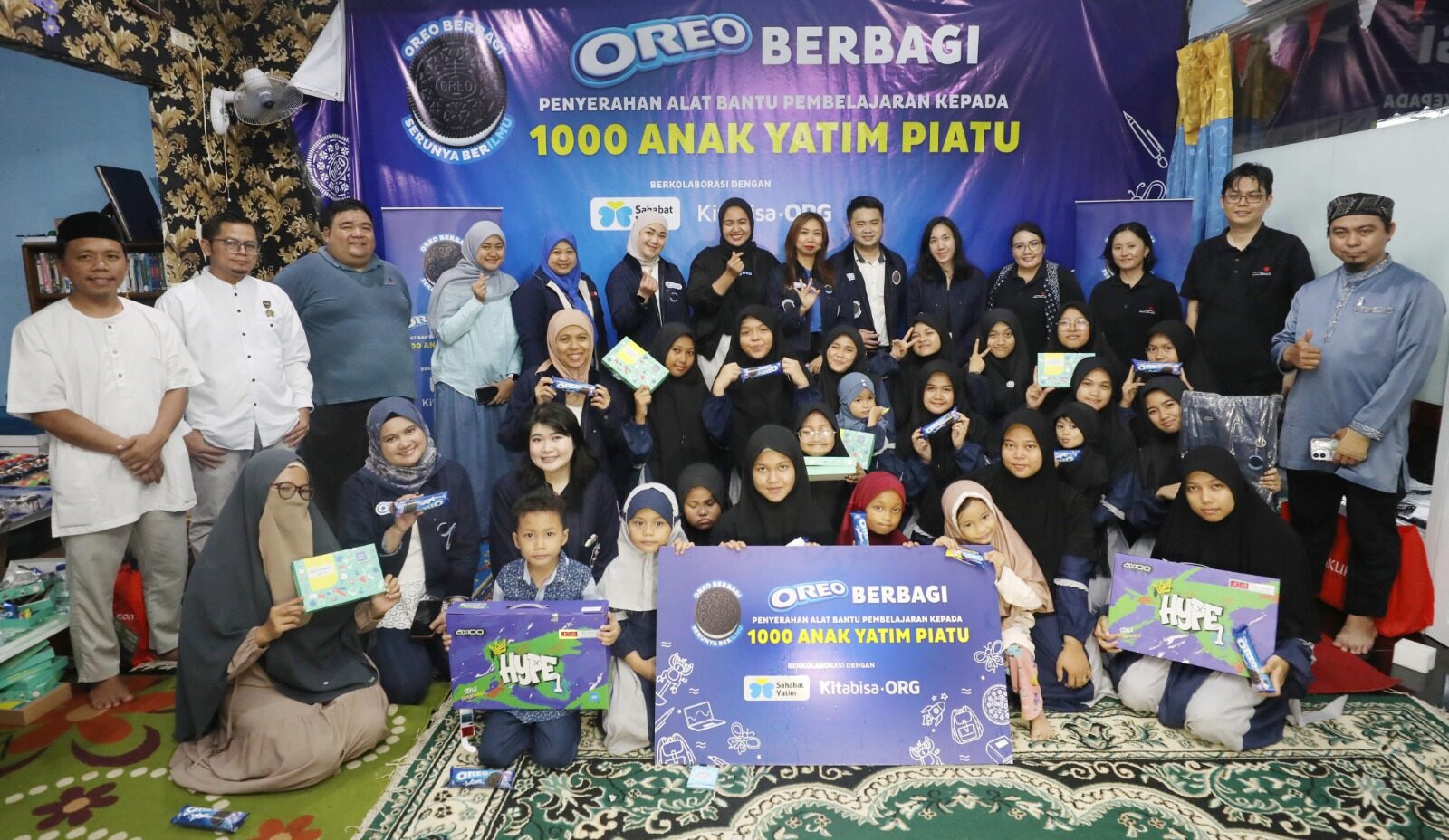 Belajar Bisa Seru! OREO Dukung Pendidikan Anak Yatim Indonesia