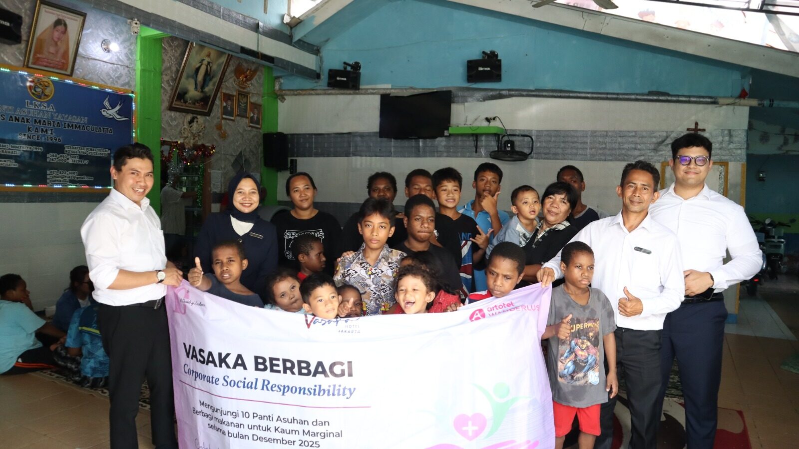 Ultah ke-10: Komitmen Vasaka Hotel Jakarta untuk Lingkungan dan Sesama