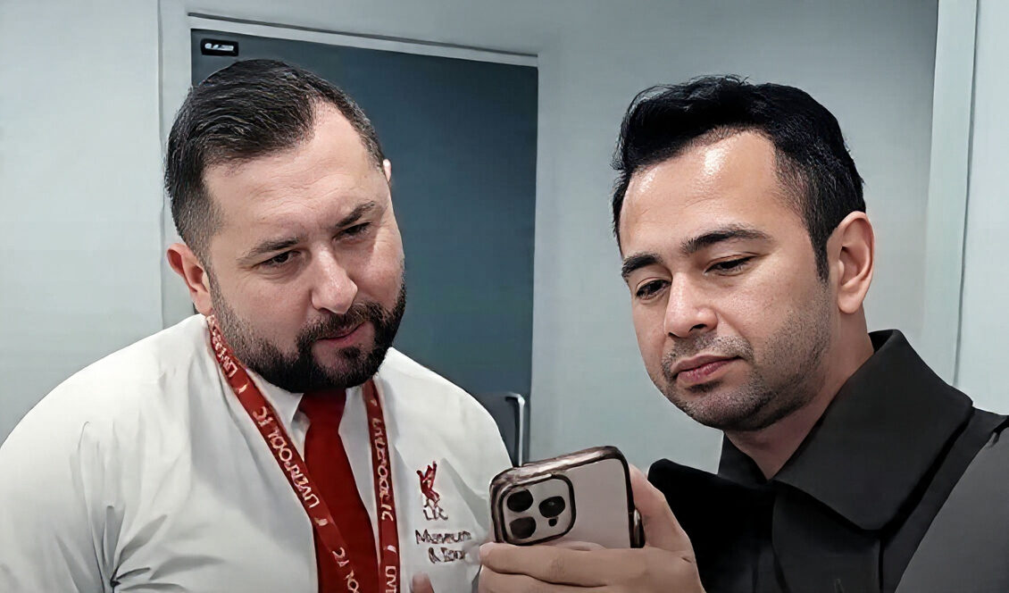 Momen Tak Terduga Raffi Ahmad di Stadion Anfield, Pemandu Anfield Terkejut Saat Tahu Angka 76 Juta