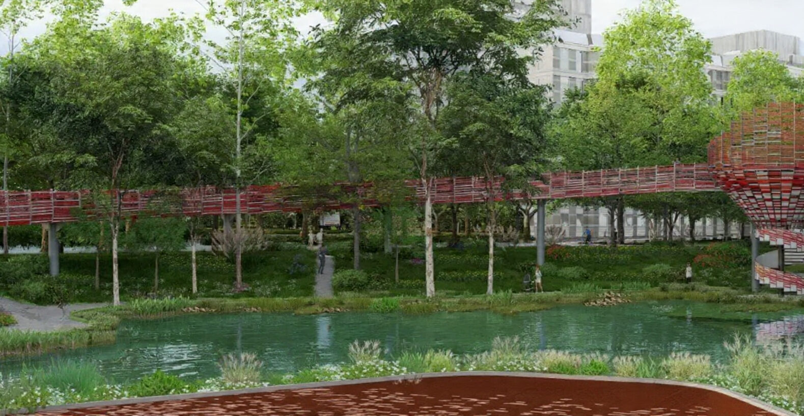 Jogging Track Baru 1,2 Km Bakal Hadir di Taman Bendera Pusaka Barito, Jakarta Selatan