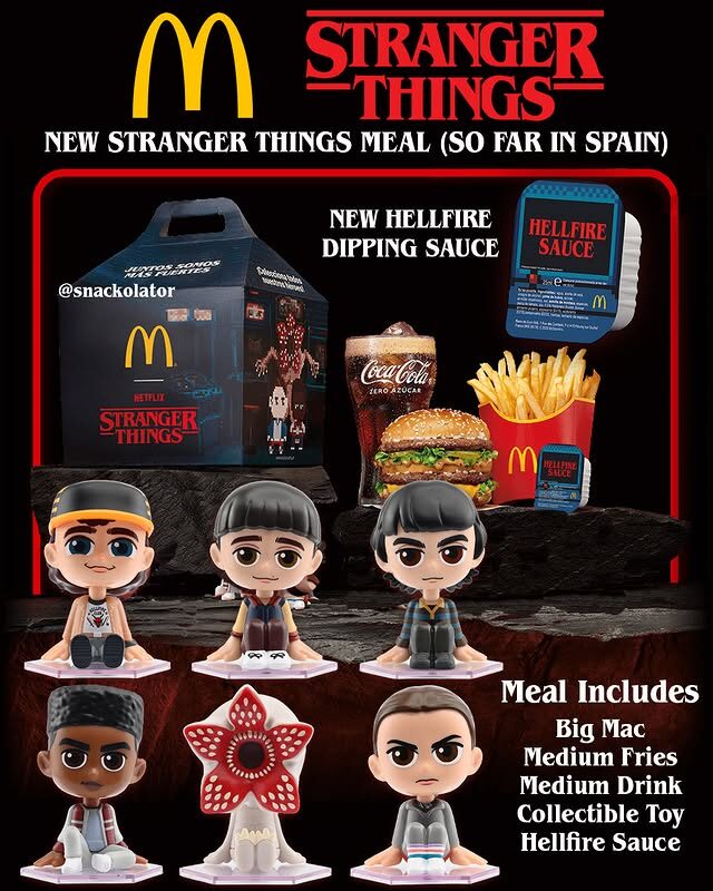 McDonald's resmi menggandeng Stranger Things - sumber foto Mcd