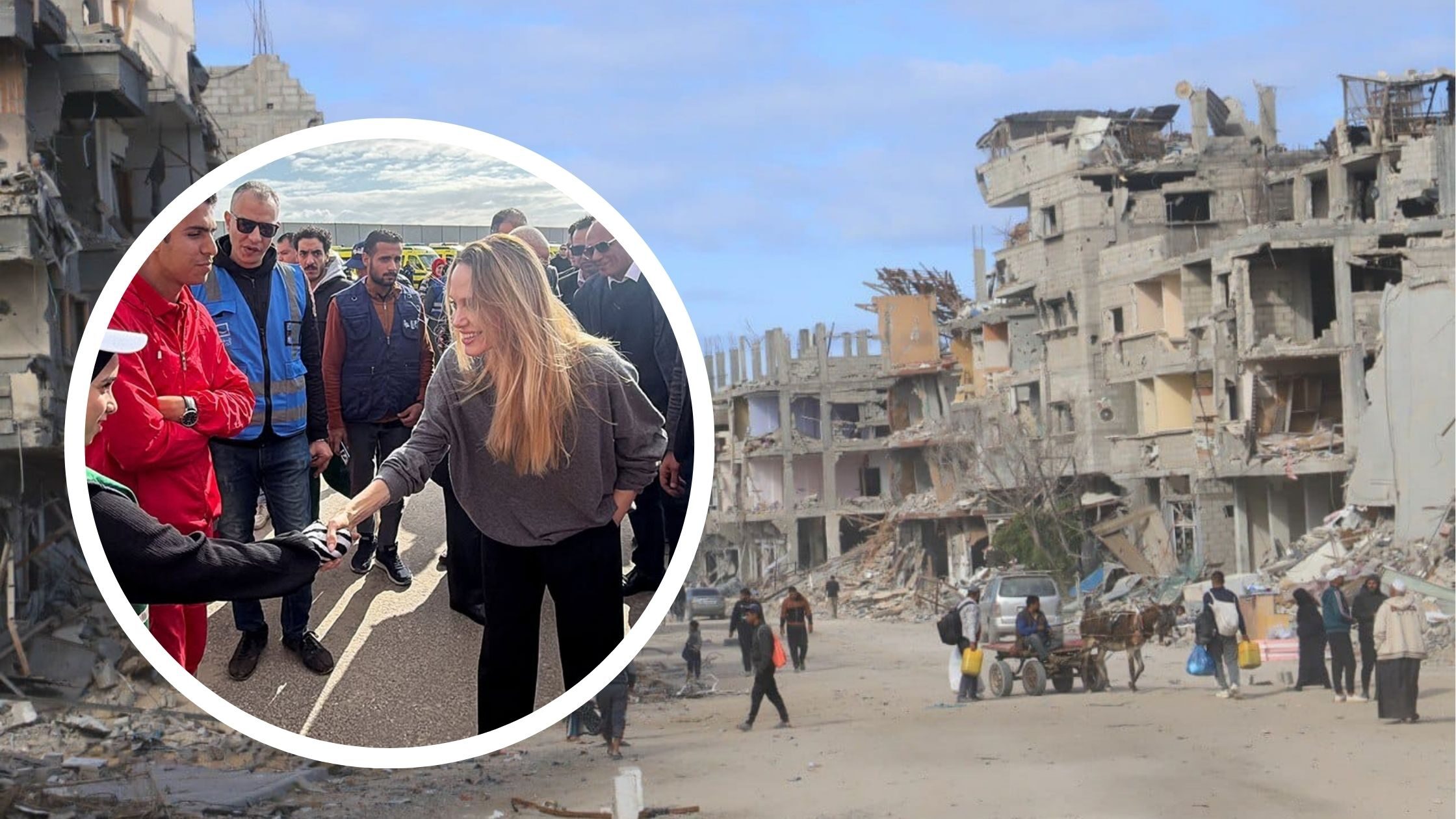 Angelina Jolie Kunjungi Rafah, Saksikan Langsung Krisis Kemanusiaan Gaza