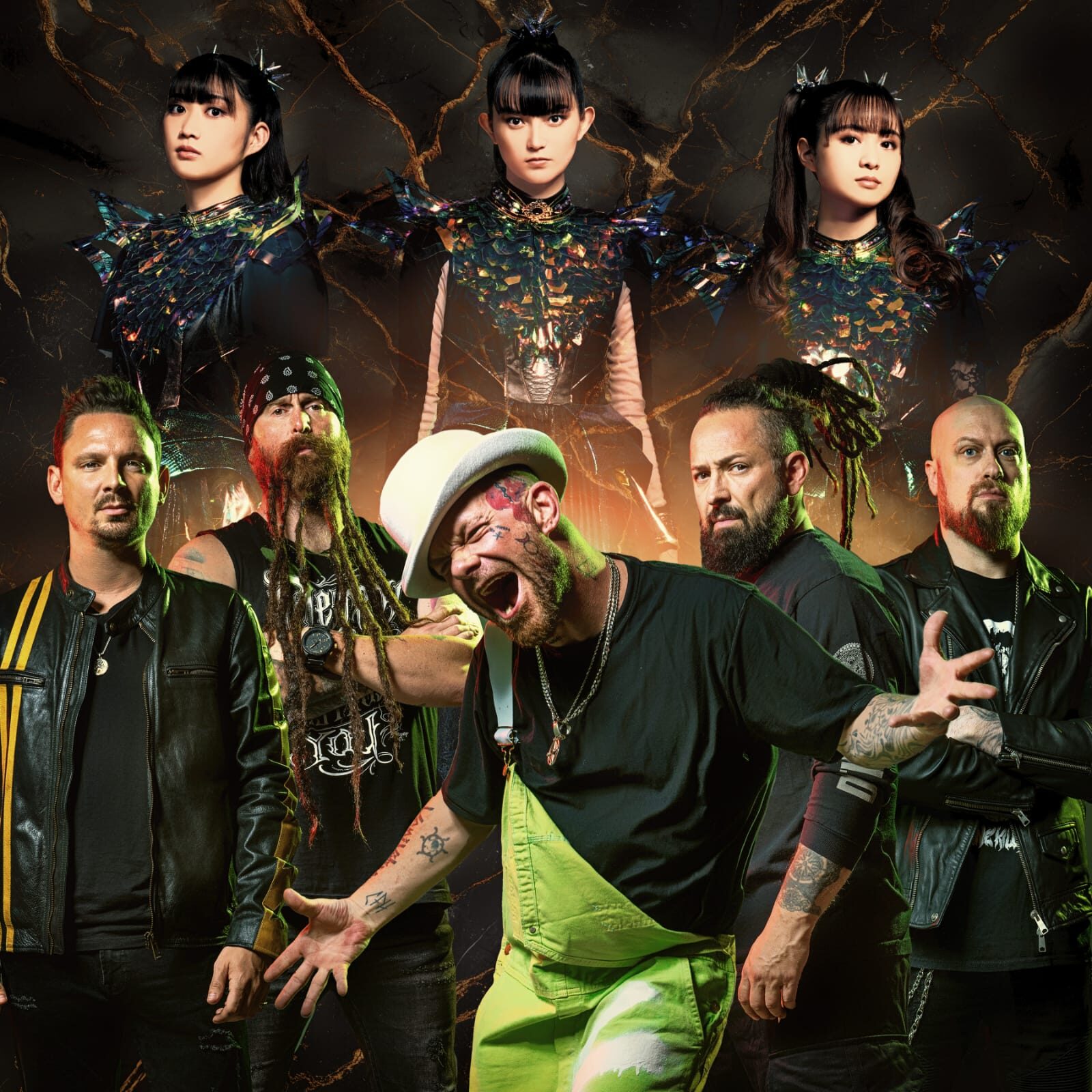 Five Finger Death Punch Kolaborasi dengan BABYMETAL Rayakan 20 Tahun Karier Lewat Album "Best Of Volume 2"