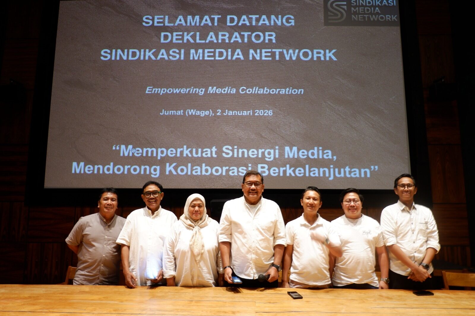 Sindikasi Media Network Dideklarasikan, Era Baru Kolaborasi Media Indonesia