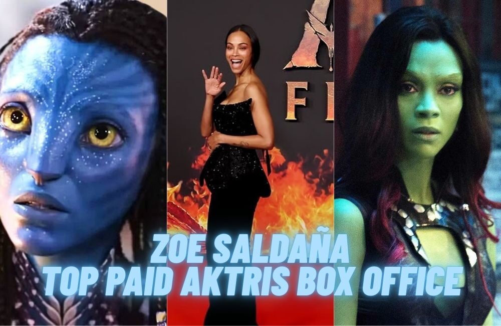 Zoe SaldaÃƒÂ±a Aktris Dengan Pendapatan Box Office Tertinggi Kedua Sepanjang Masa, Lewat Avatar: Fire and Ash