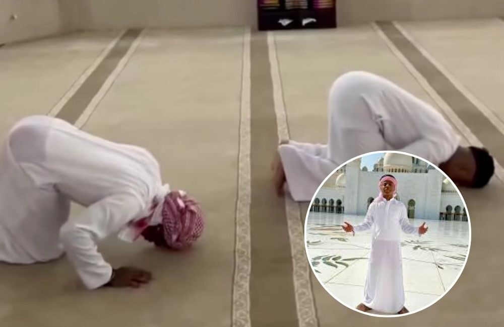 IShowSpeed Ikuti Imam Salat di Masjid, Pertanda Masuk Islam?