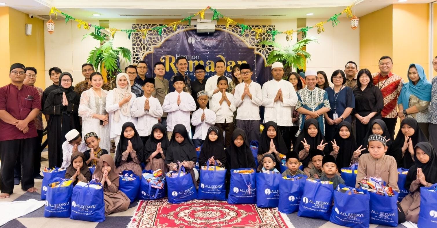 Hangatnya Ramadan, All Sedayu Hotel Kelapa Gading Gelar Buka Puasa dan Santunan Anak Panti Asuhan