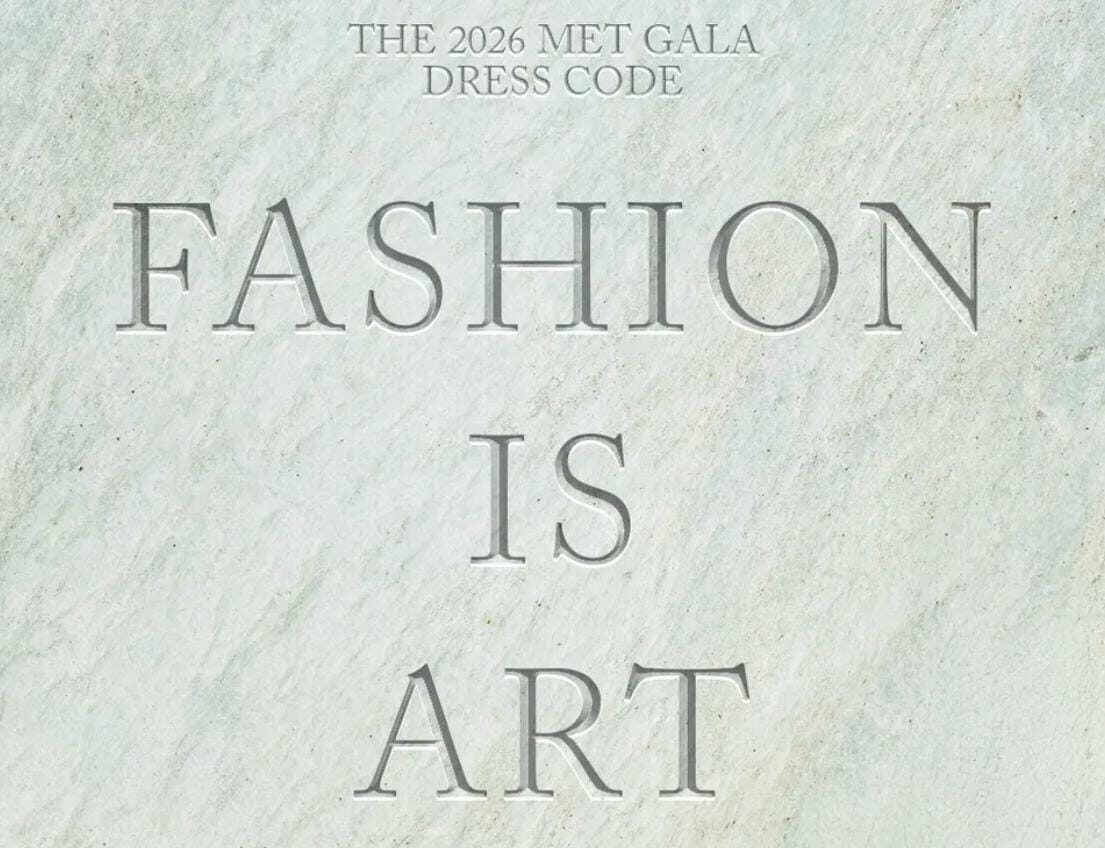 Met Gala 2026 Angkat Tema “Fashion is Art”, Red Carpet Jadi Kanvas Karya Seni Hidup
