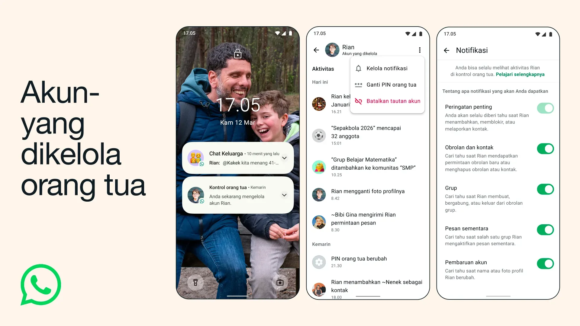Fitur Baru WhatsApp: Akun Khusus Anak! Bisa Chat Aman, Orang Tua Tetap Pegang Kendali